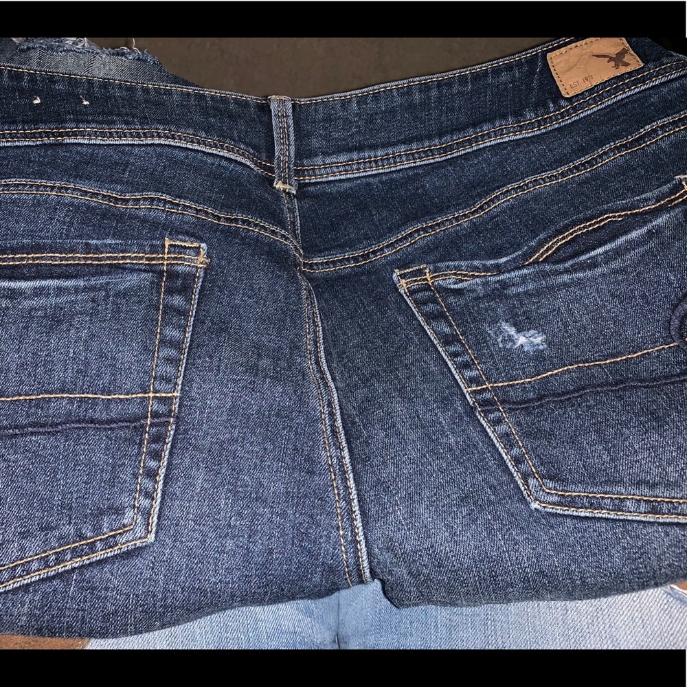 👖New without tags. Sz 14 long damaged jeans